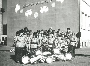 Spielmannszug der Johannes-R.-Becher Oberschule 1971